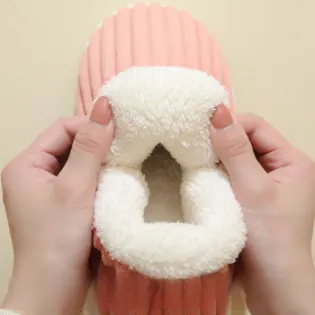 COZYCOMFORT™ THERAPEUTIC FLUFFY FLEECE WINTER SLIPPERS | 1   1 FREE!