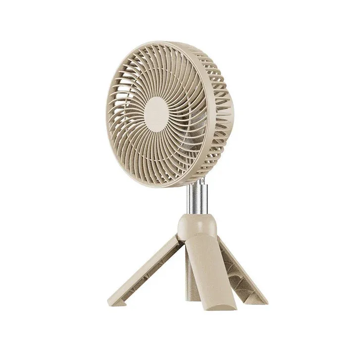 Crony WT-RD09 Telescopic Outdoor Fan With LED lighting Tripod Household Retractable Fan USB Rechargeable Outdoor Camping Multifunctional Fan
