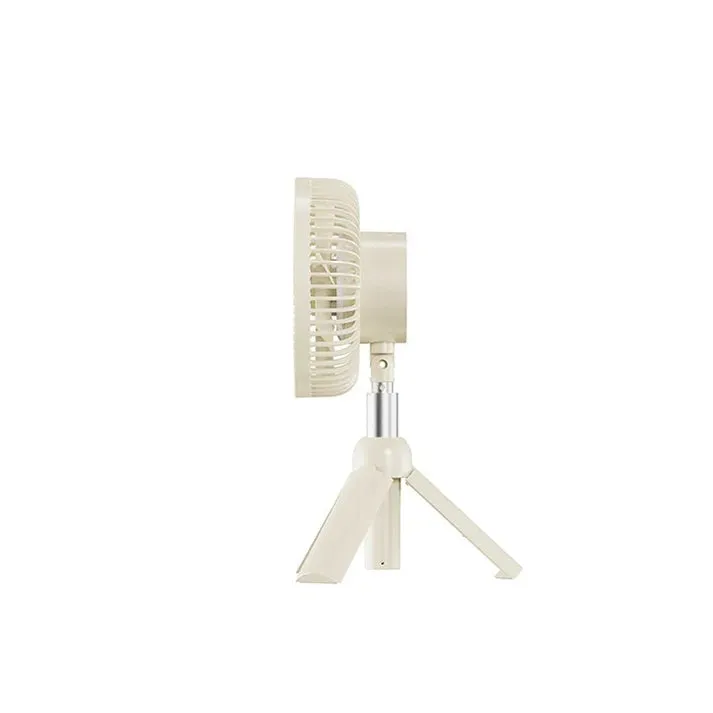Crony WT-RD09 Telescopic Outdoor Fan With LED lighting Tripod Household Retractable Fan USB Rechargeable Outdoor Camping Multifunctional Fan
