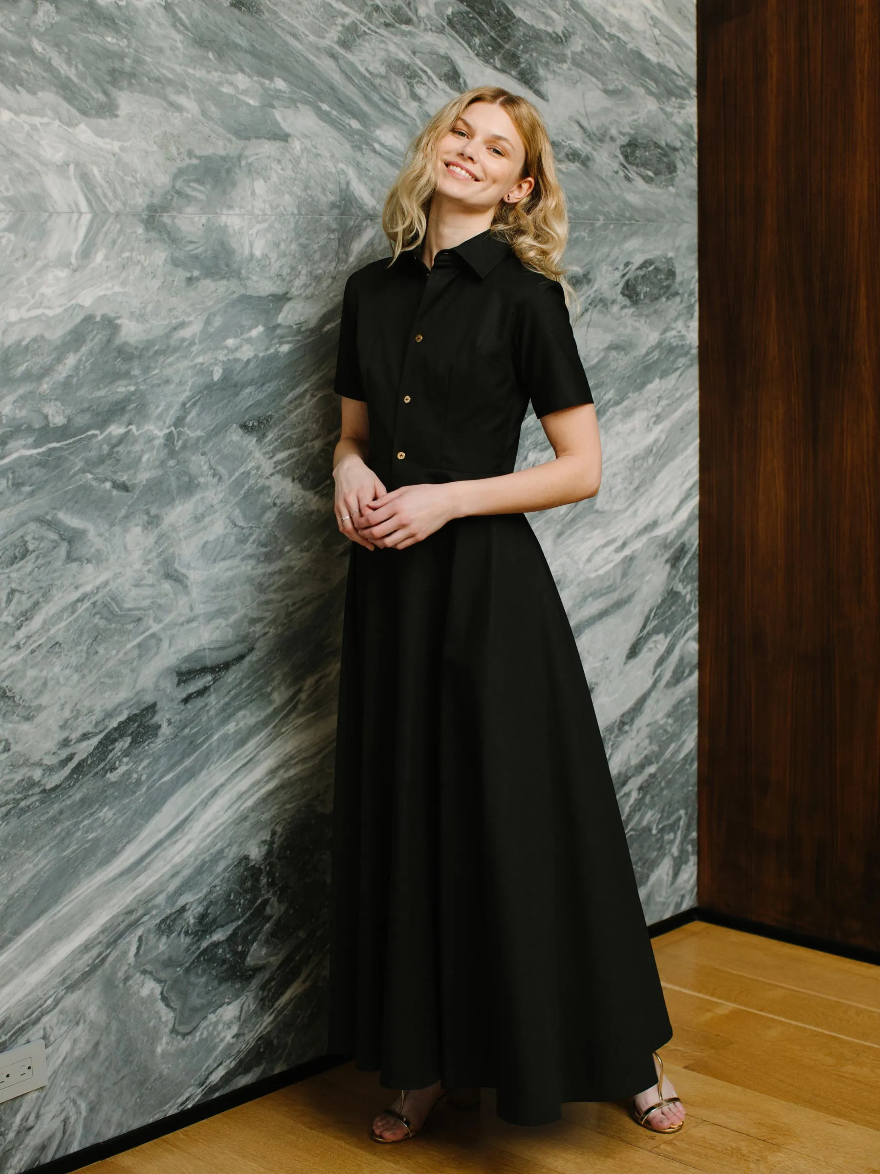 Dark Brown Gracia Dress