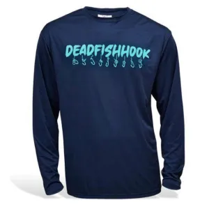 Dead Fish Hook Hooks Long Sleeve Tee