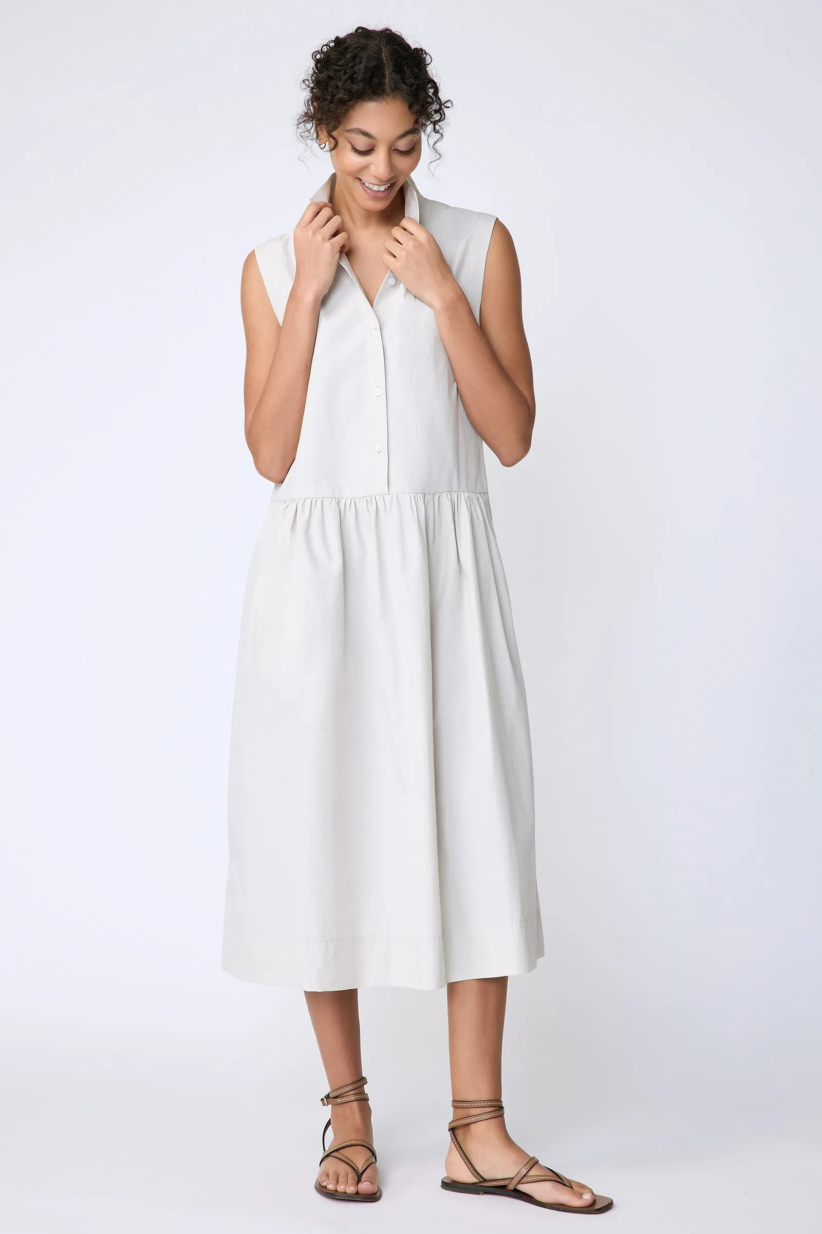 Demi Dress - Stone