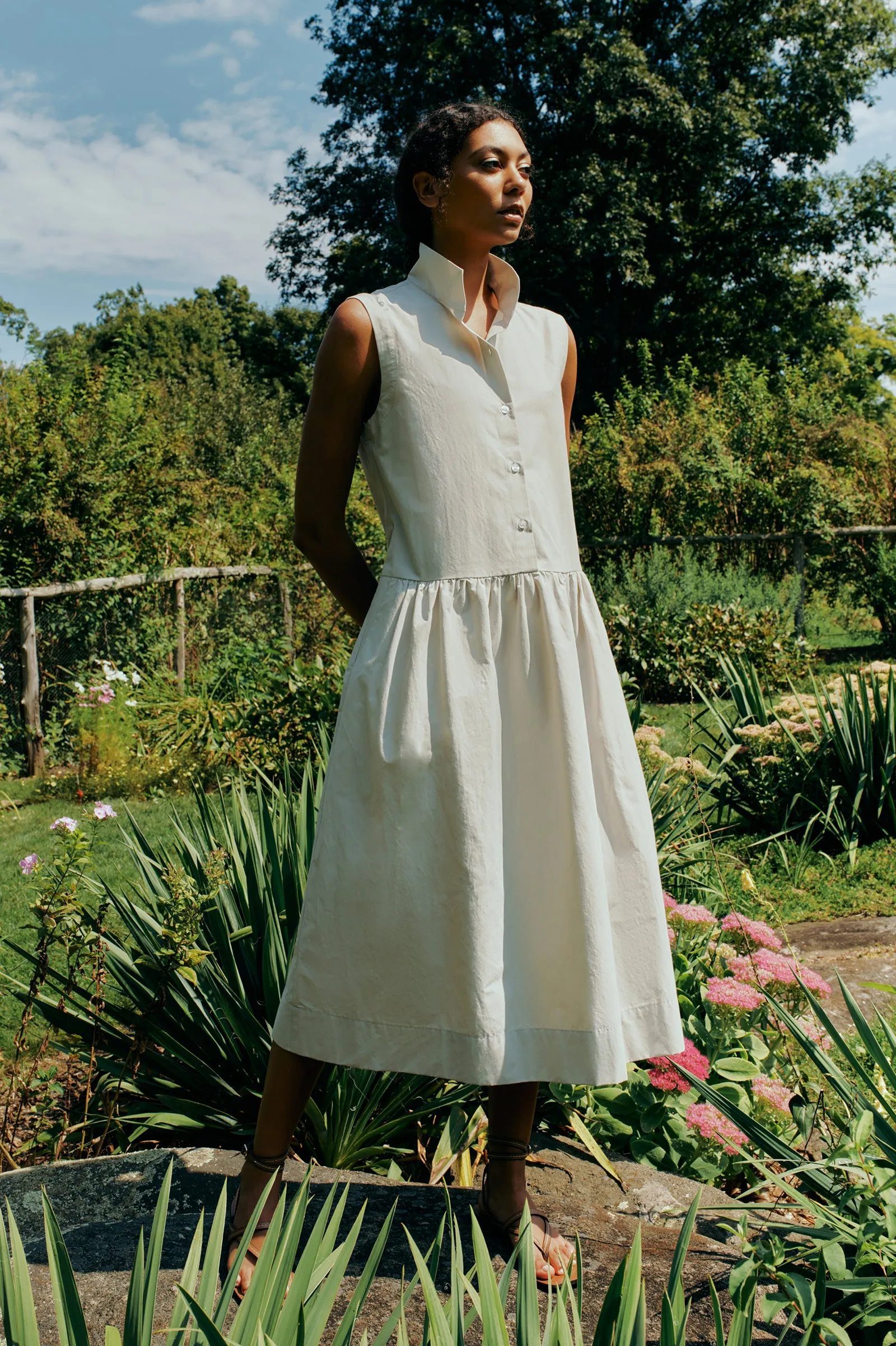 Demi Dress - Stone