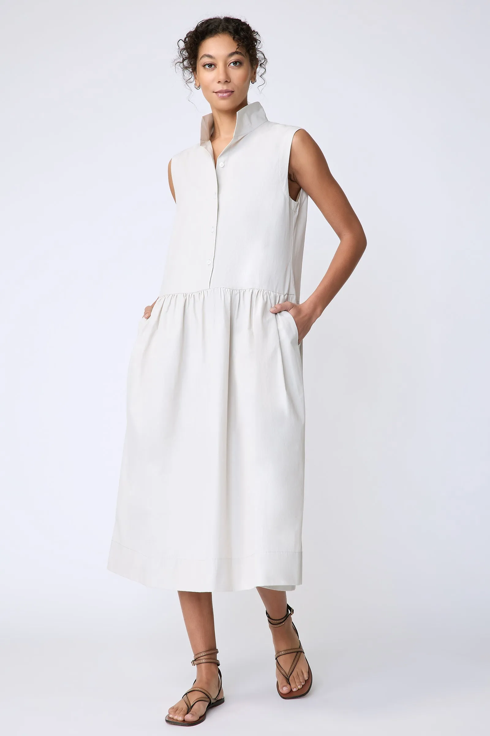 Demi Dress - Stone