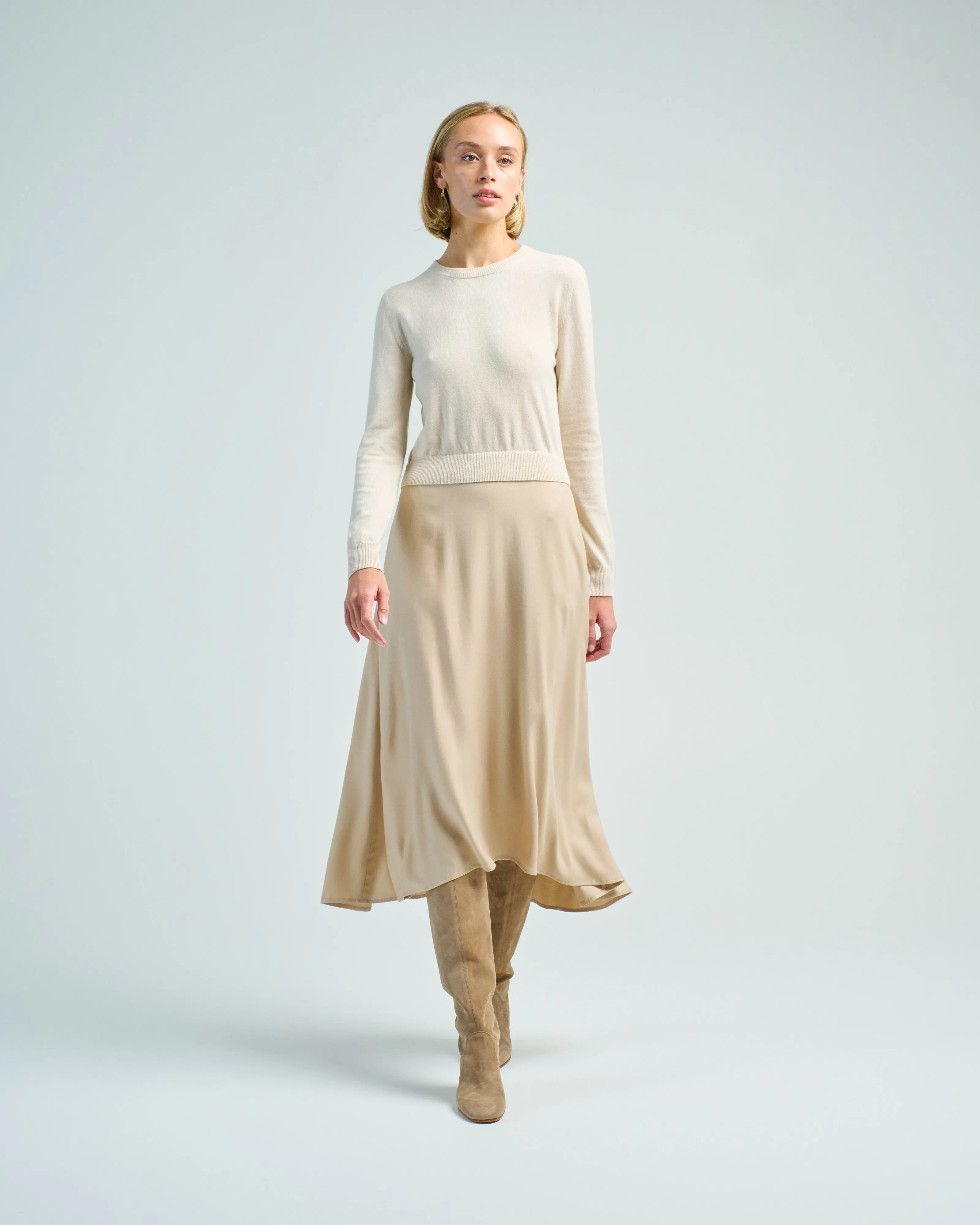 double material dress