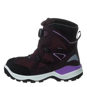Ecco Snow Mountain Black/fig/fig