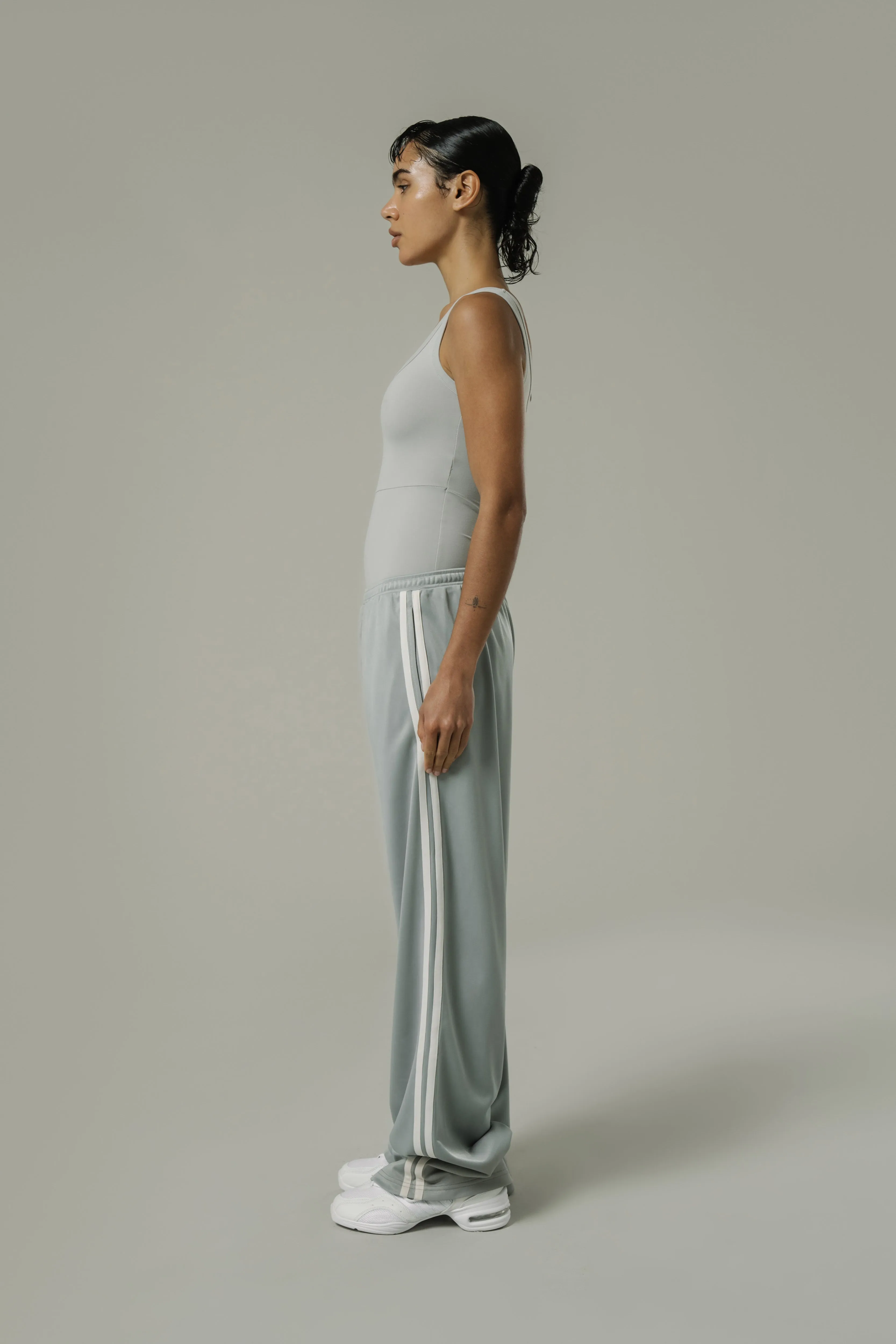 Elite Athletic Tracksuit Pants in Grey