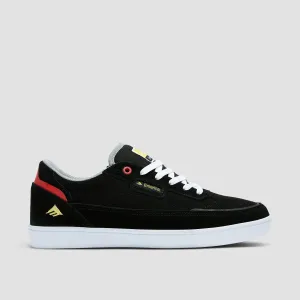 Emerica Gamma Shoes Black/White/Red