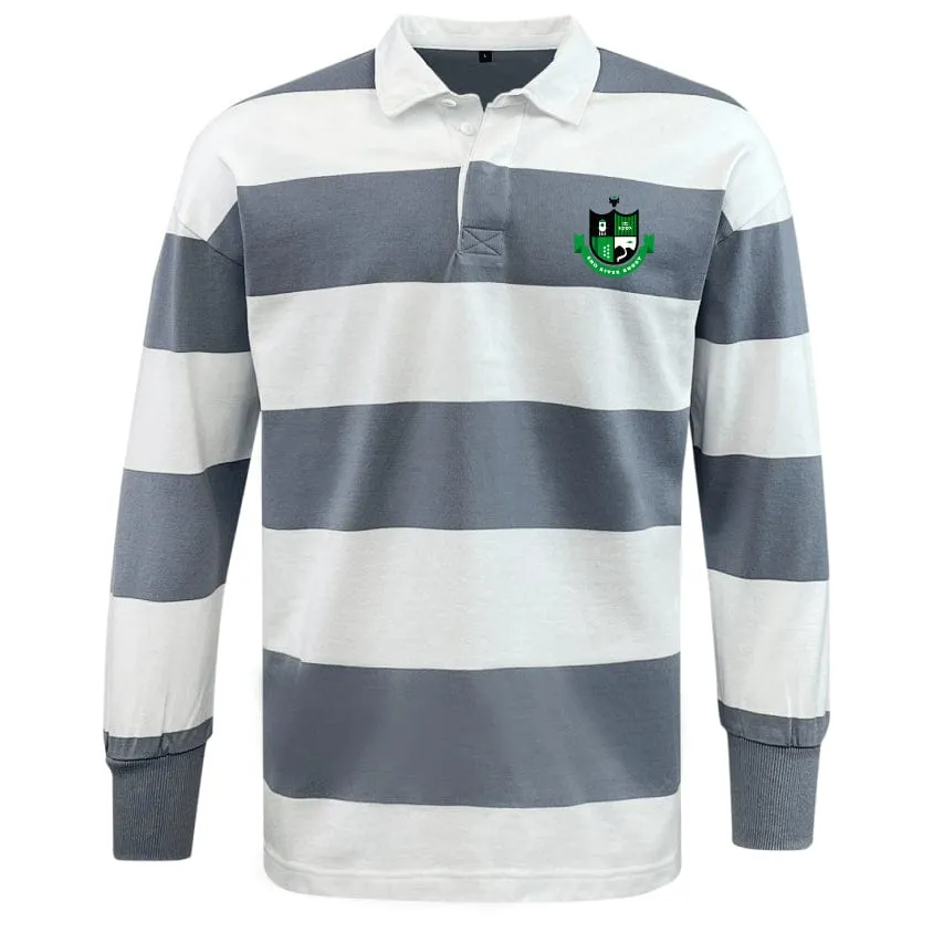 Eno River Rugby Classic Long Sleeve Hooped Rugby Jersey