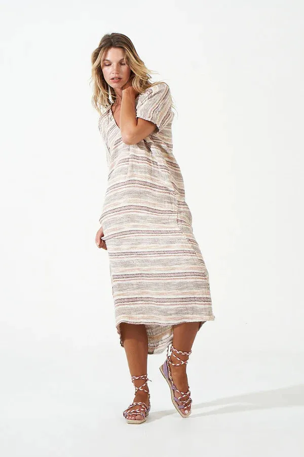 Estilo Emporio Zaza Linen Dress - Marrakesh