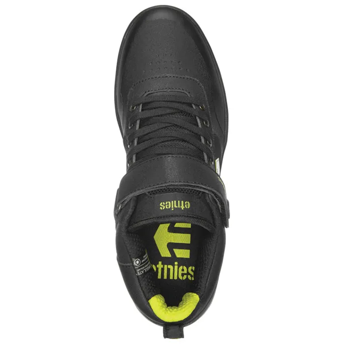 ETNIES CULVERT MID FLAT MTB SHOES [BLACK/LIME]