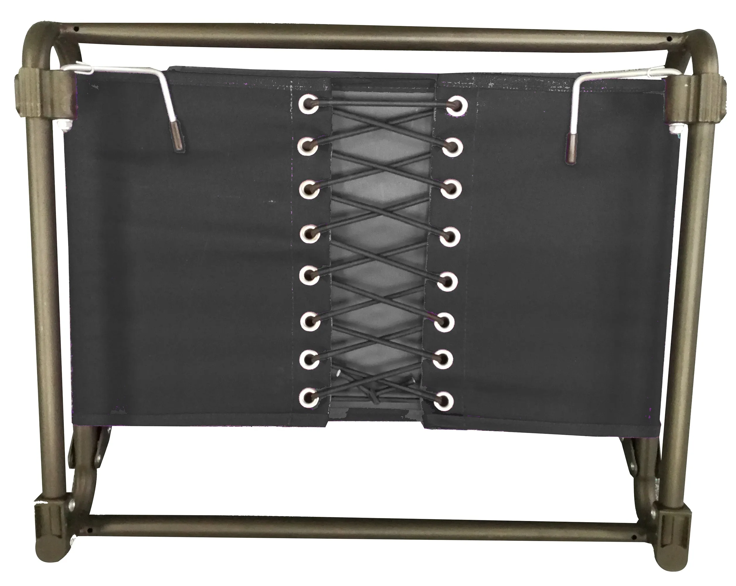 Extra Wide Stadium Seat Chair Black Lightweight Hooks, Foldable Padded Portable