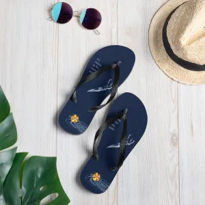 Falling in the deep - Hibiscus Surfwear - Ethical Womens Flip-Flops