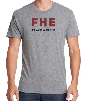 FHE TRACK SIMPLE  Men's Premium Short Sleeve Tri-Blend