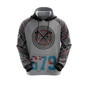 Fiji war club hoodie