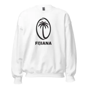 Fijiana Slouchy White Sweatshirt