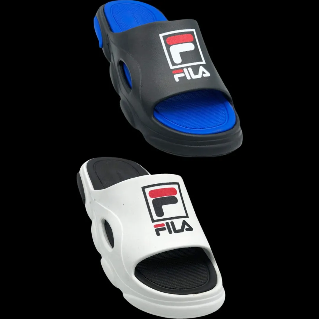 FILA EVR Collection Thick Soft Sole Medicated Slippers - Article 5003