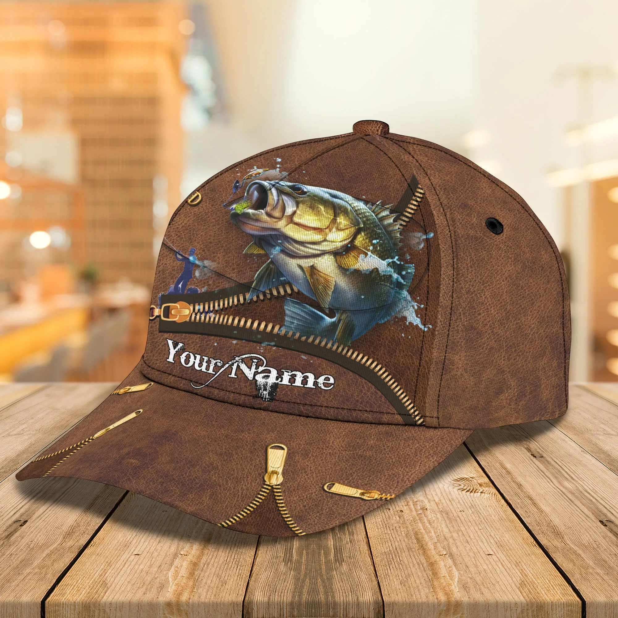 Fishing 03 - Personalized Name Cap - 16hb