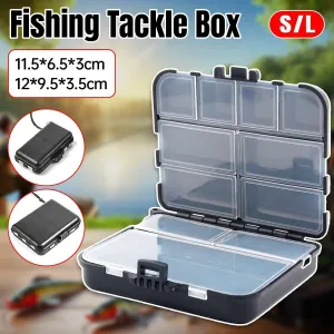 Fishing Accessories Storage Box with Hand Rope Hook Organizer for Fishing Gear