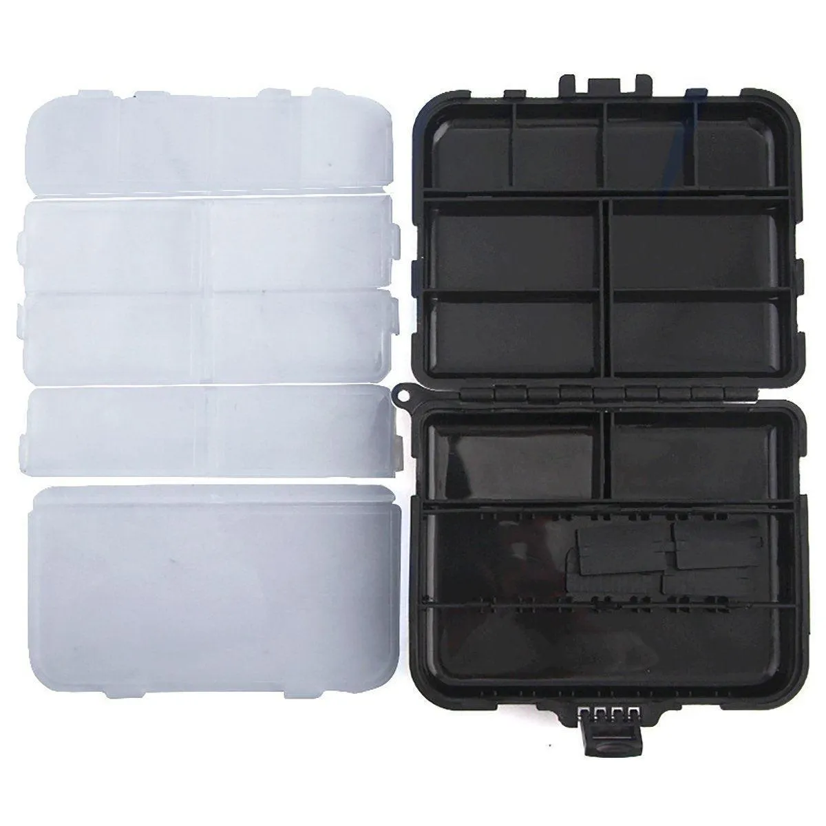 Fishing Accessories Storage Box with Hand Rope Hook Organizer for Fishing Gear