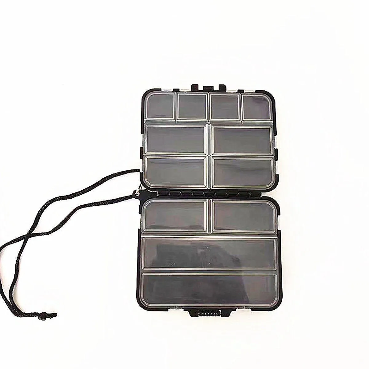 Fishing Accessories Storage Box with Hand Rope Hook Organizer for Fishing Gear