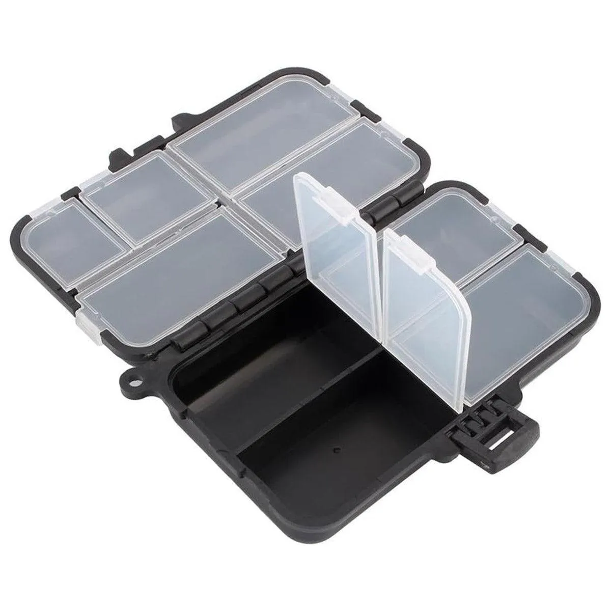Fishing Accessories Storage Box with Hand Rope Hook Organizer for Fishing Gear