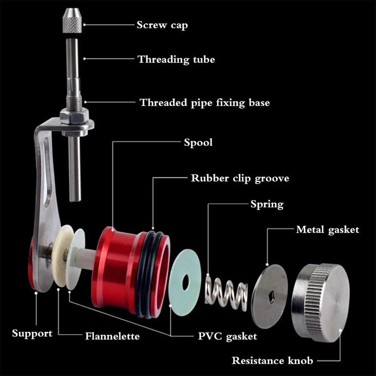 Fishing Knot Tying Tool Quick Lead Knotter Line Tyer Tackle Accessories Durable