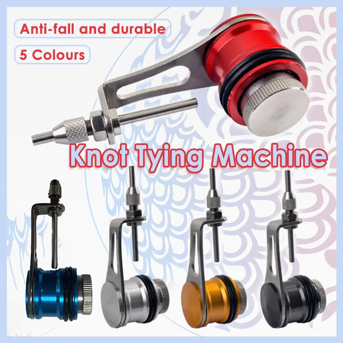 Fishing Knot Tying Tool Quick Lead Knotter Line Tyer Tackle Accessories Durable