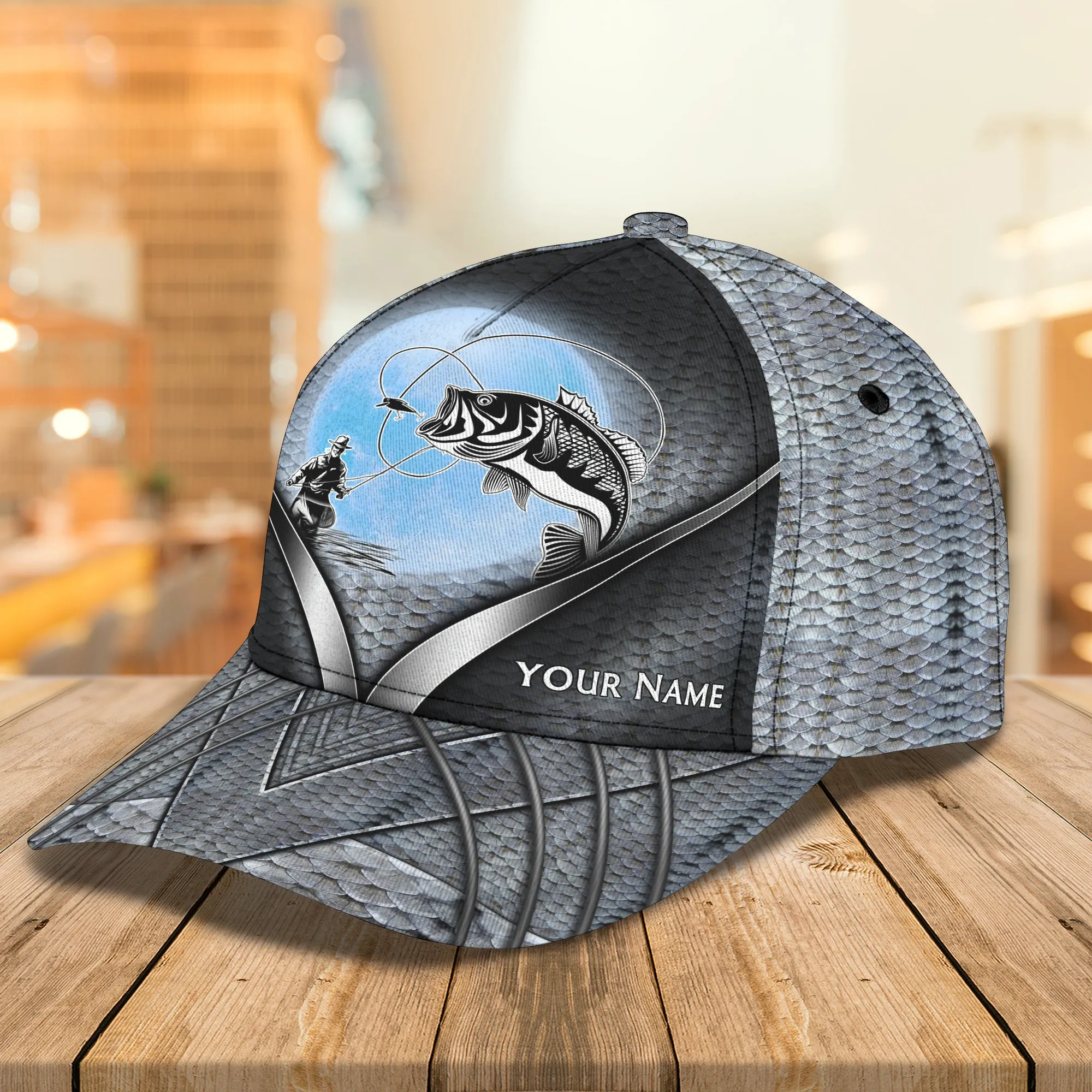 Fishing- Personalized Name Cap - tt99-93