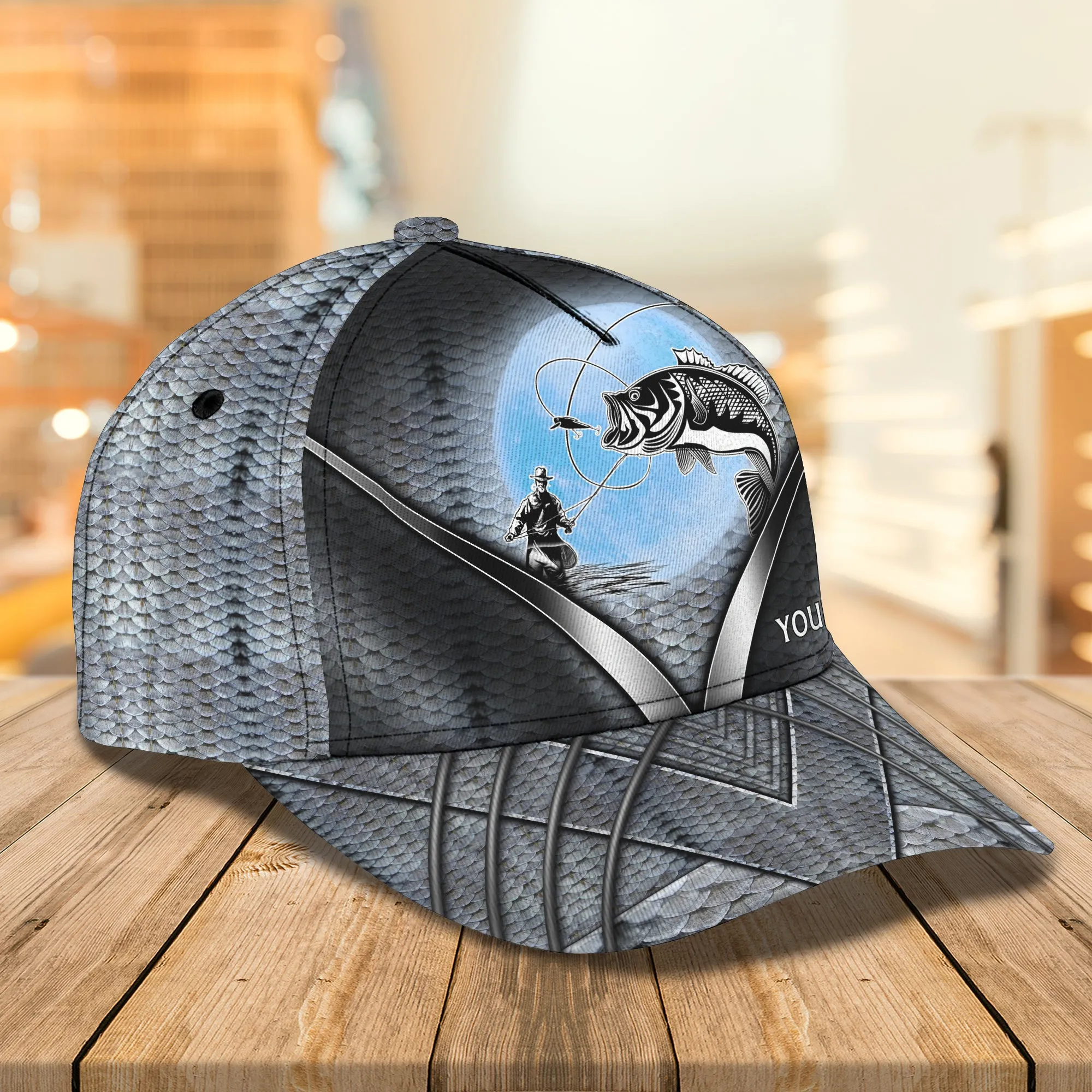 Fishing- Personalized Name Cap - tt99-93