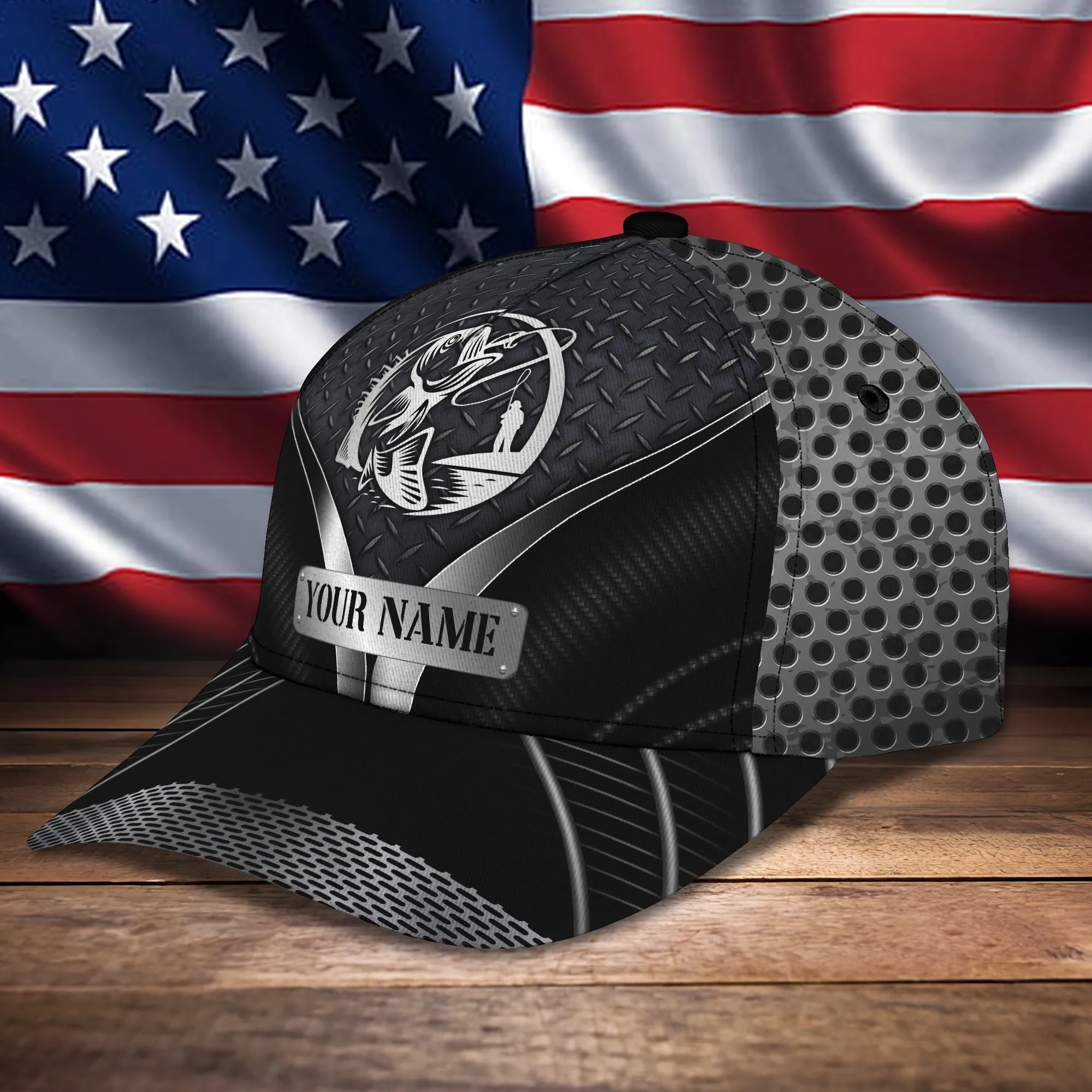 Fishing - Personalized Name Cap - Urt96
