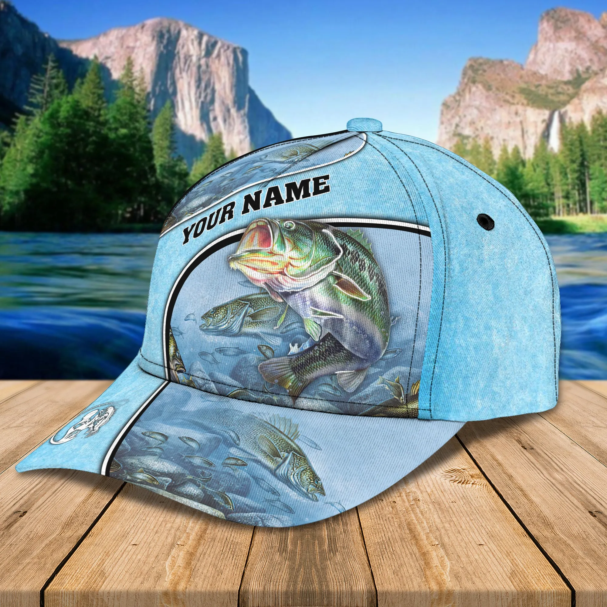 Fishing- Personalized Name Cap003 - ATM2K
