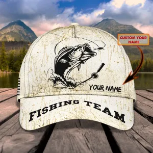 Fishing Team - Personalized Name Cap 23- Lta98