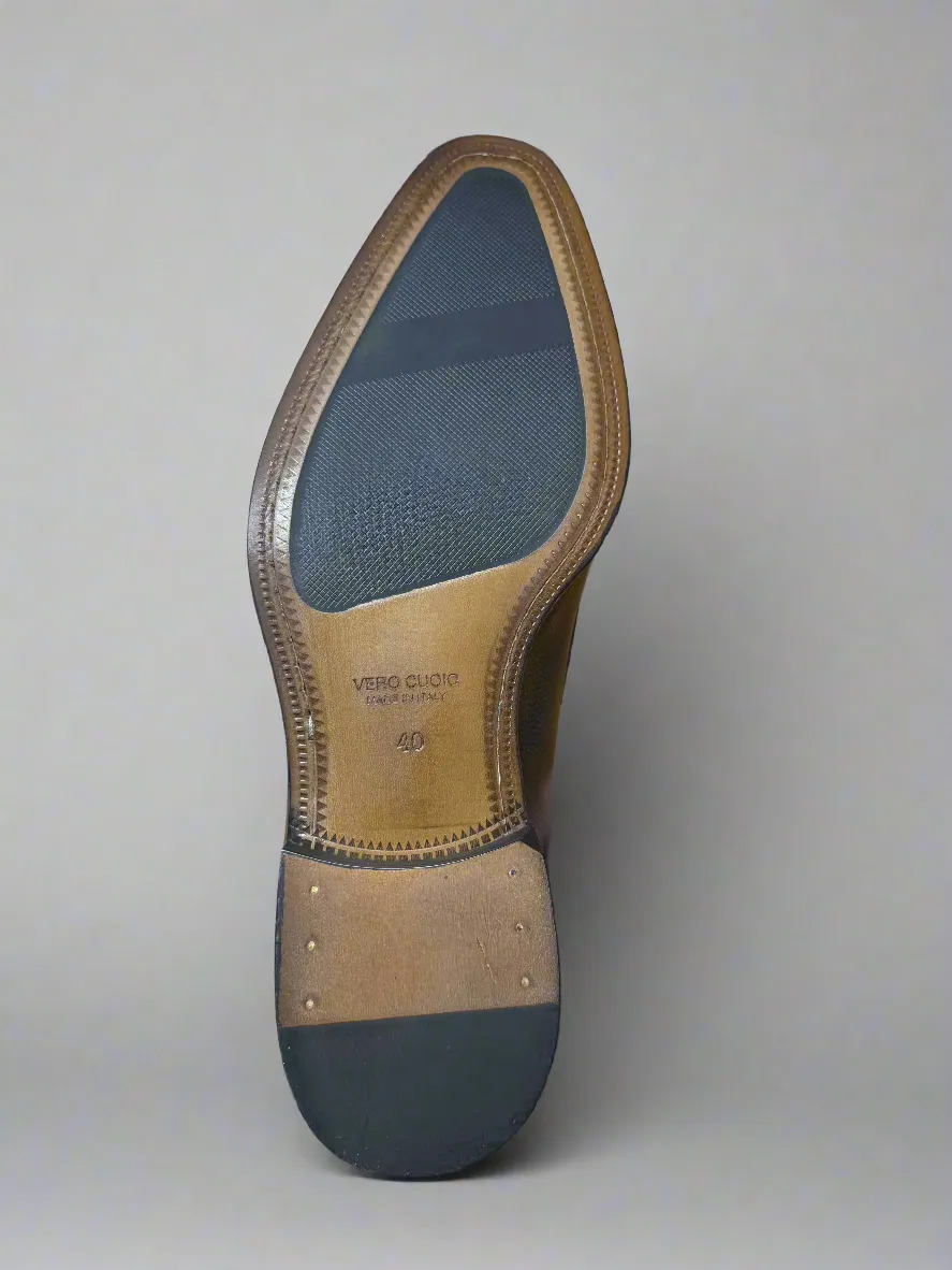 Flecs Lille Nero Italian Slip On Dress Shoe - A405