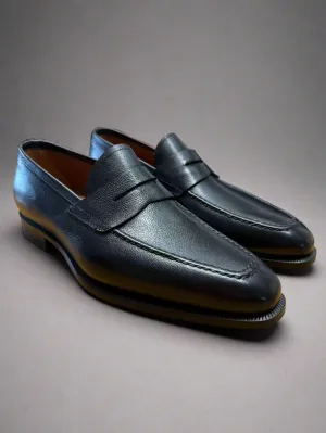 Flecs Lille Nero Italian Slip On Dress Shoe - A405