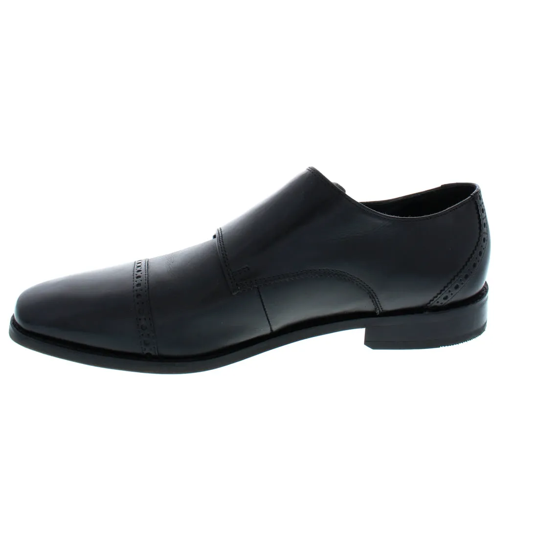 Florsheim Castellano Monk Strap 14138 - bLACK