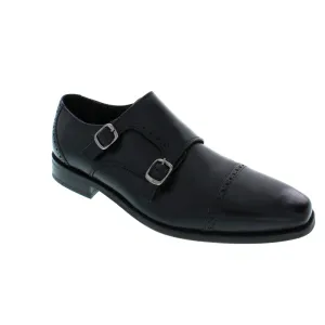 Florsheim Castellano Monk Strap 14138 - bLACK