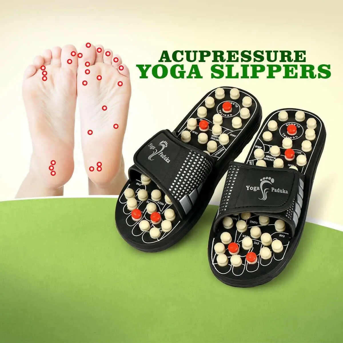 Foot Massager Slippers | Ultimate Full Body Relaxer for Natural Leg Relief