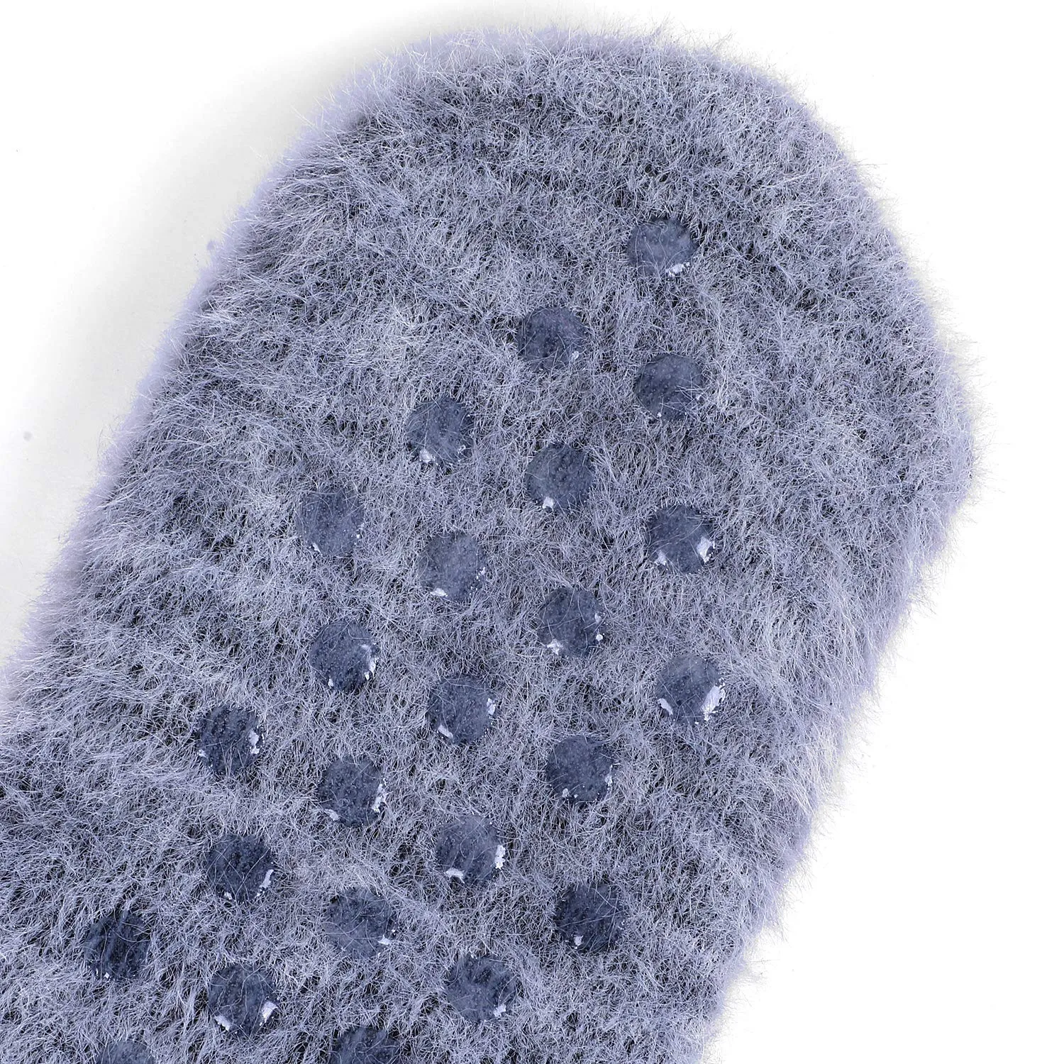 Fuzzy Cat Slipper Socks With Grippers
