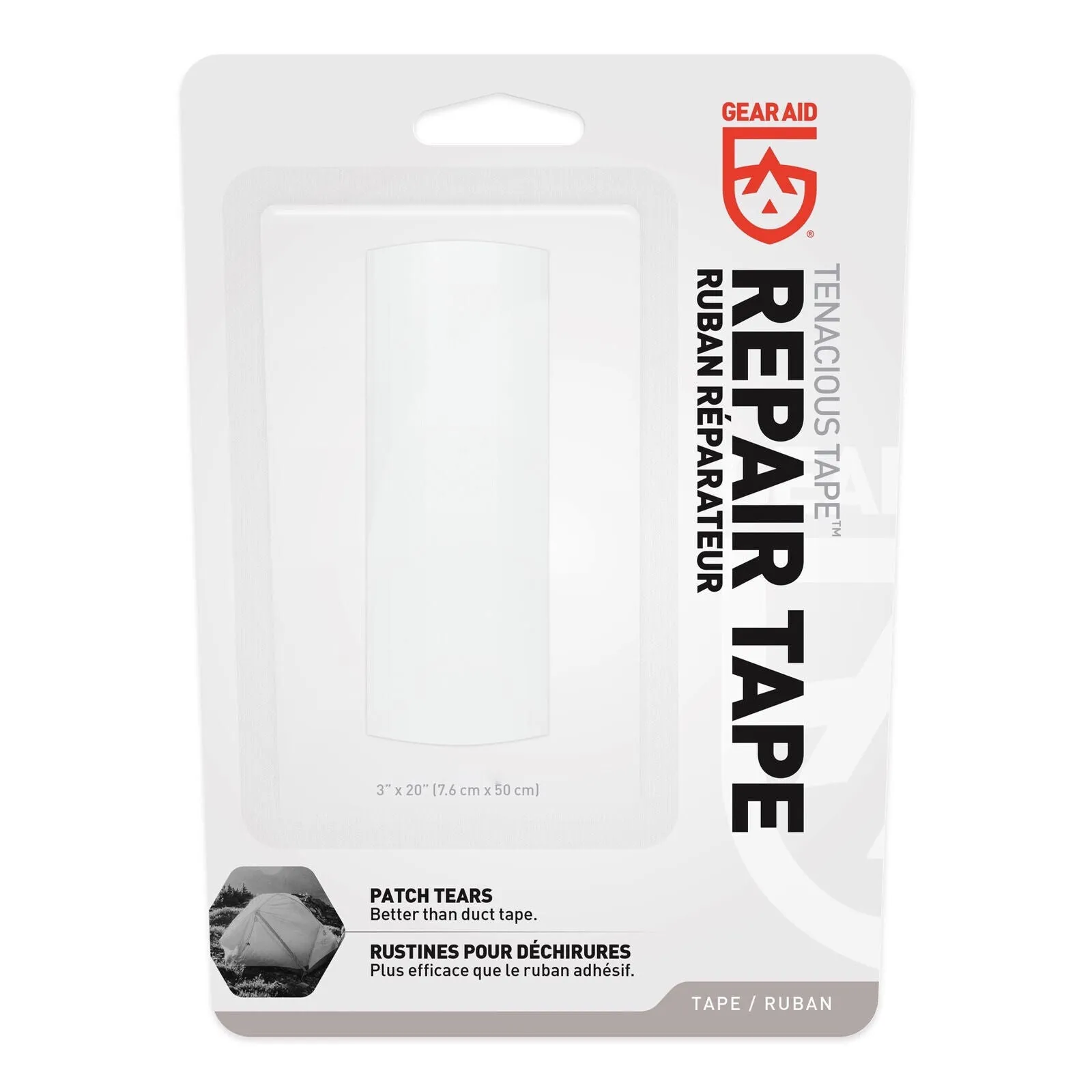 Gear Aid Tenacious Ultimate Repair Tape 3x20in 15510
