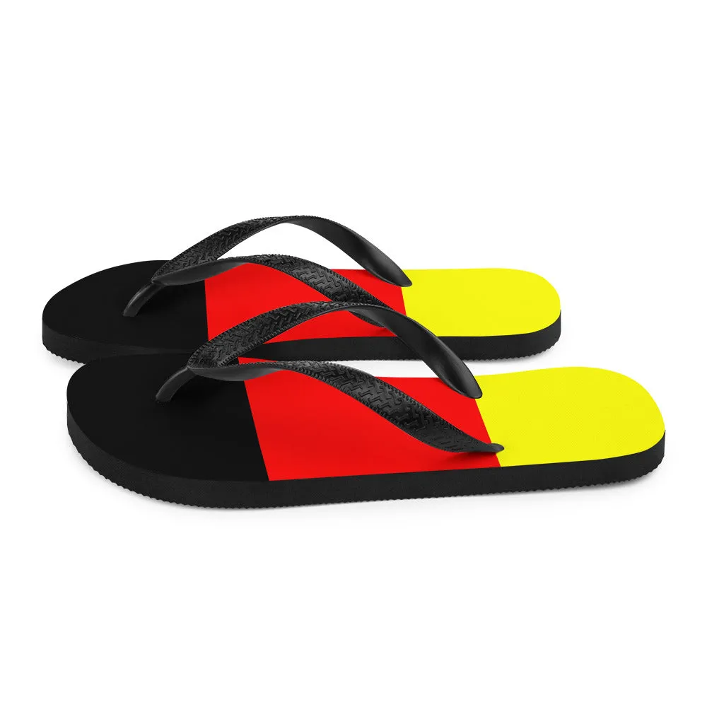 Germany Flag - Sustainably Made Flip-Flops