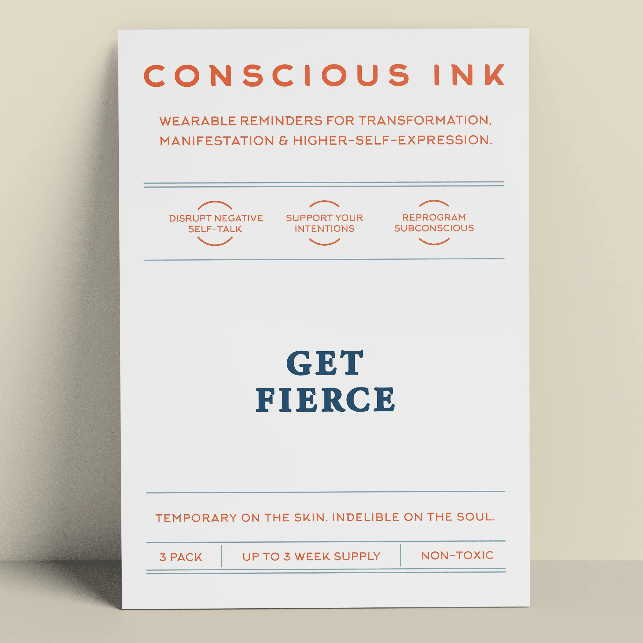 Get Fierce Manifestation Tattoo