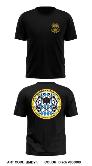 Grafenwohr Field Office Store 1 Core Men's SS Performance Tee - dbtDYh