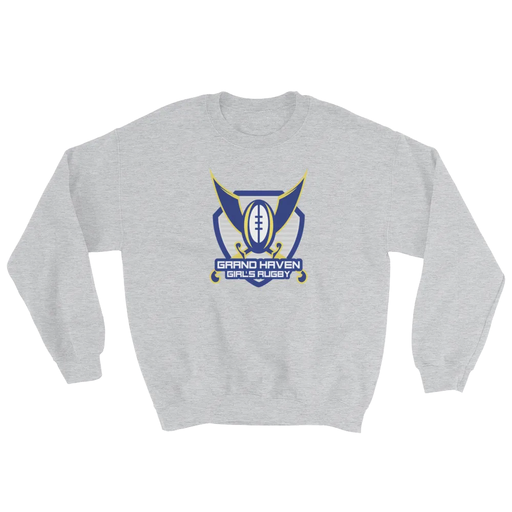 Grand Haven Girls Rugby Crew-neck Sweatshirt