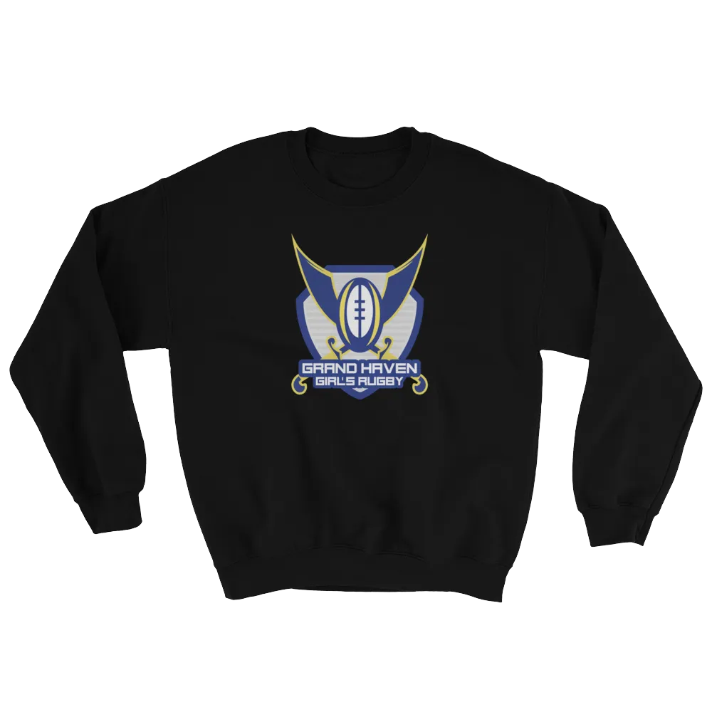 Grand Haven Girls Rugby Crew-neck Sweatshirt