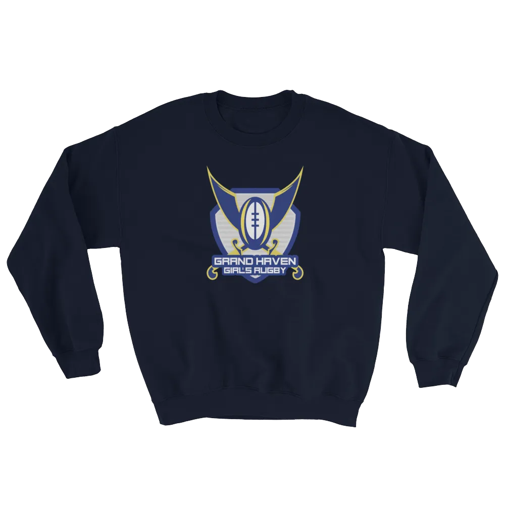 Grand Haven Girls Rugby Crew-neck Sweatshirt