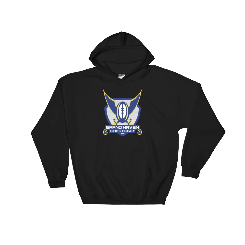 Grand Haven Girls Rugby Hooded Sweatshirt