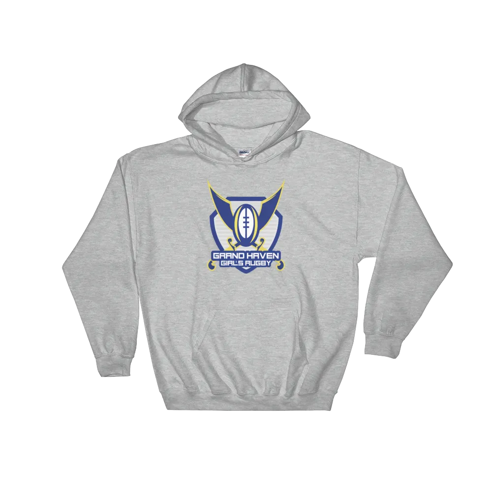 Grand Haven Girls Rugby Hooded Sweatshirt