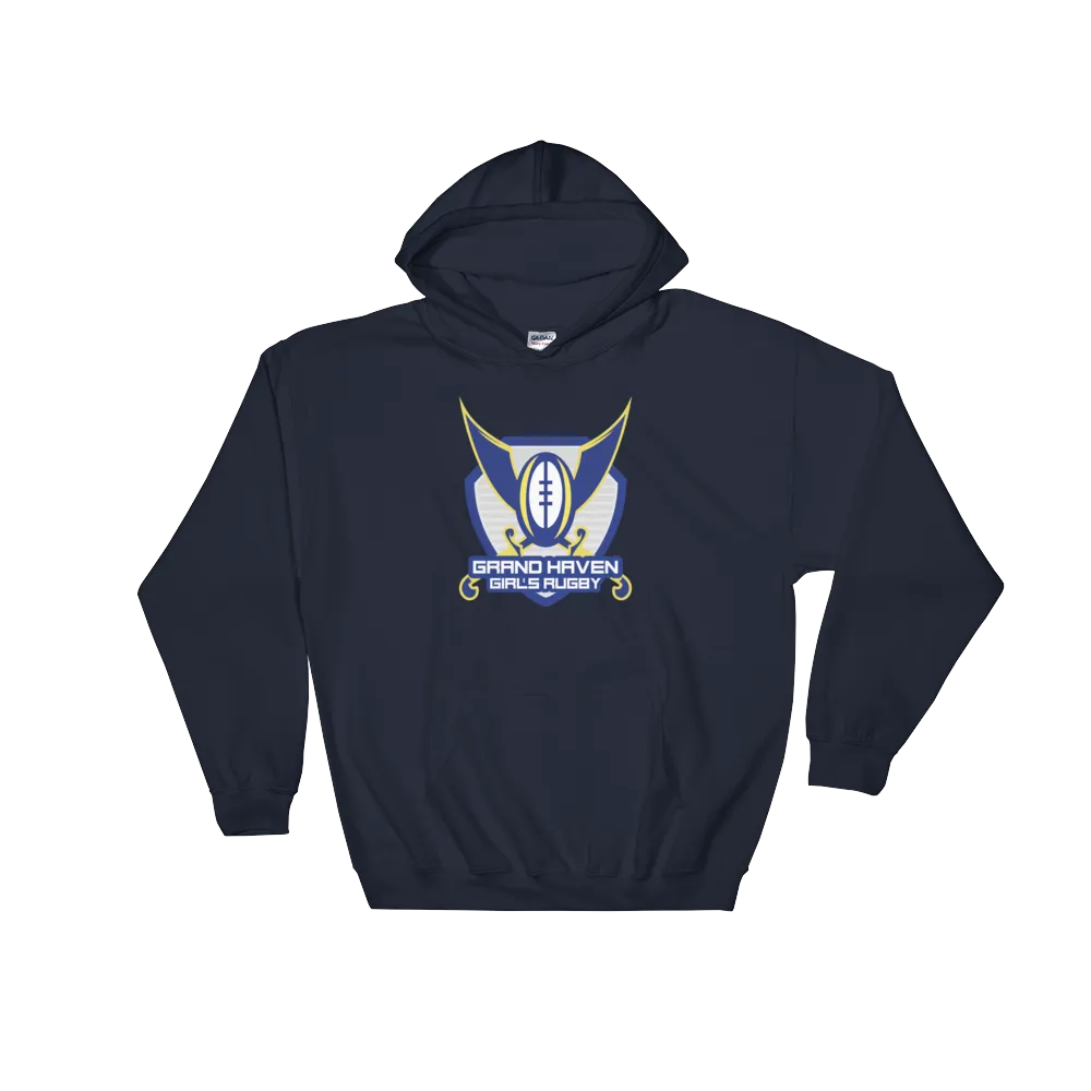 Grand Haven Girls Rugby Hooded Sweatshirt