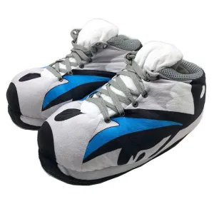 Gray Black Indoor Slippers – Non Slip and Fuzzy House Shoes